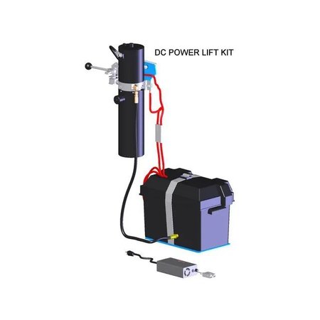 MORSE MFG KIT 12V DC POWER LIFT LESS CYLINDER O-125FILC